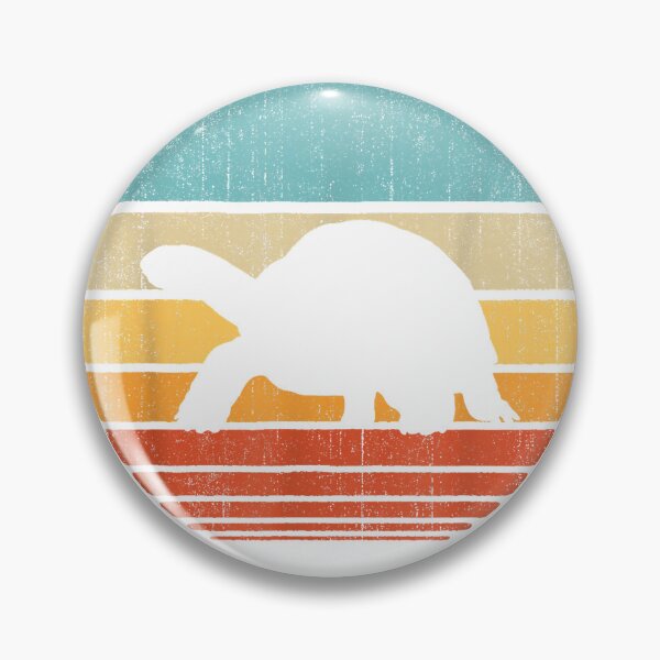 Item preview, Tortoise Retro Vintage 60s 70s Sunset Turtle Reptile Animal T-Shirt designed and sold by Badriiiii.