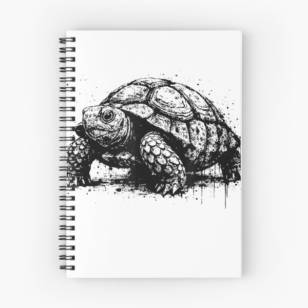 Item preview, Tortoise Ink Art Grunge Nature Wildlife Portrait Edgy Turtle T-Shirt designed and sold by SavsMerch.