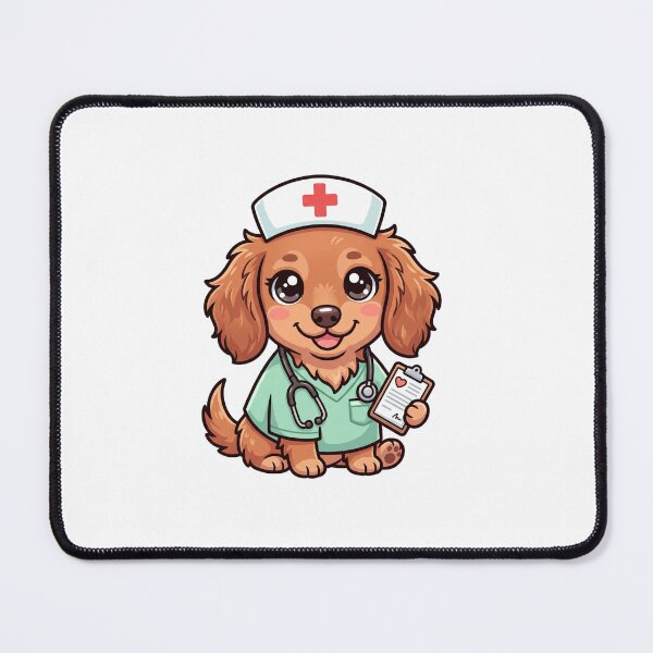 Item preview, Cute Dachshund Nurse designed and sold by 2-Of-A-Kind.