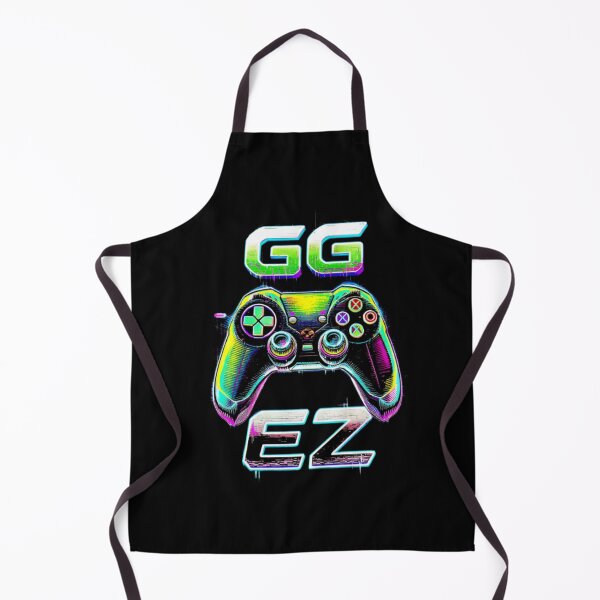 Item preview, GG EZ Neon Glitch Gaming Controller designed and sold by ThunderRed.