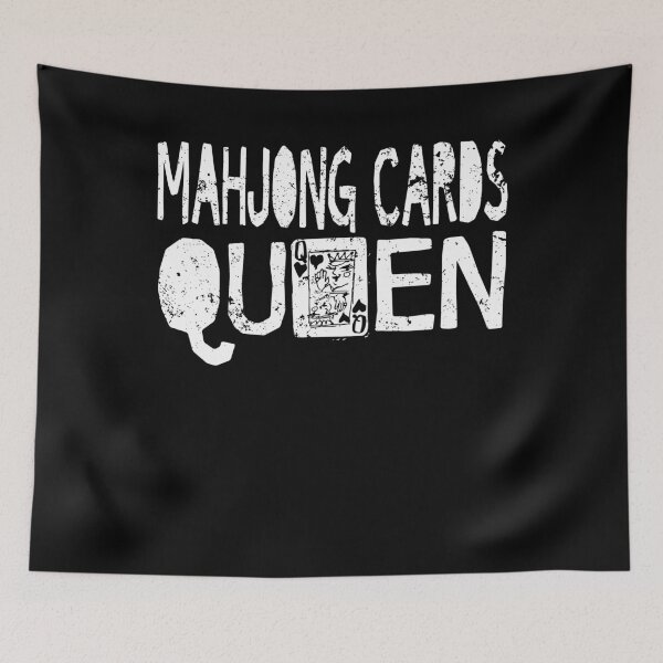 Item preview, Playing Card Games Shirt Mahjong Cards Queen designed and sold by shoppzee.