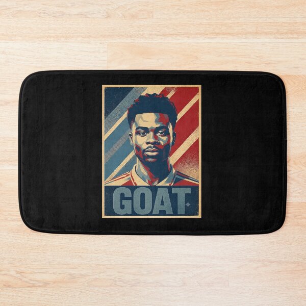 Item preview, Bukayo Saka - G.O.A.T Typography designed and sold by eckstromvan.