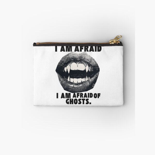Item preview, I Am Afraid of Ghosts Boo Funny Halloween Ghost T-Shirt Design designed and sold by Wirath Shop.