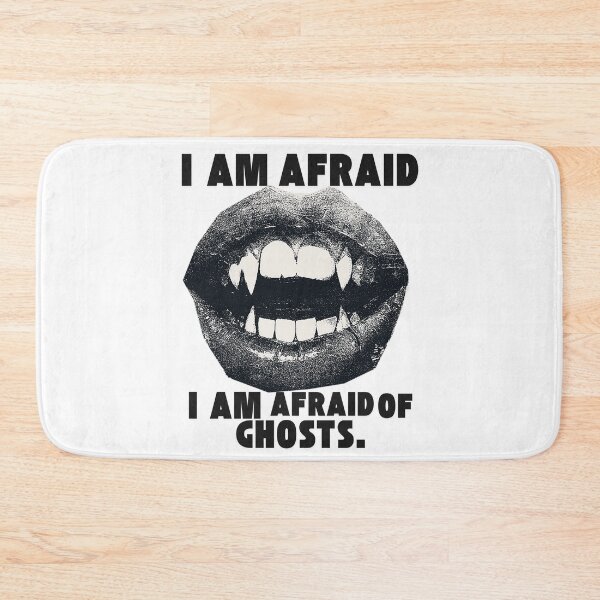 Item preview, I Am Afraid of Ghosts Boo Funny Halloween Ghost T-Shirt Design designed and sold by Wirath Shop.