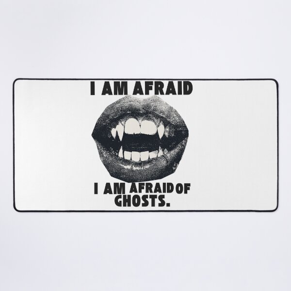 Item preview, I Am Afraid of Ghosts Boo Funny Halloween Ghost T-Shirt Design designed and sold by Wirath Shop.