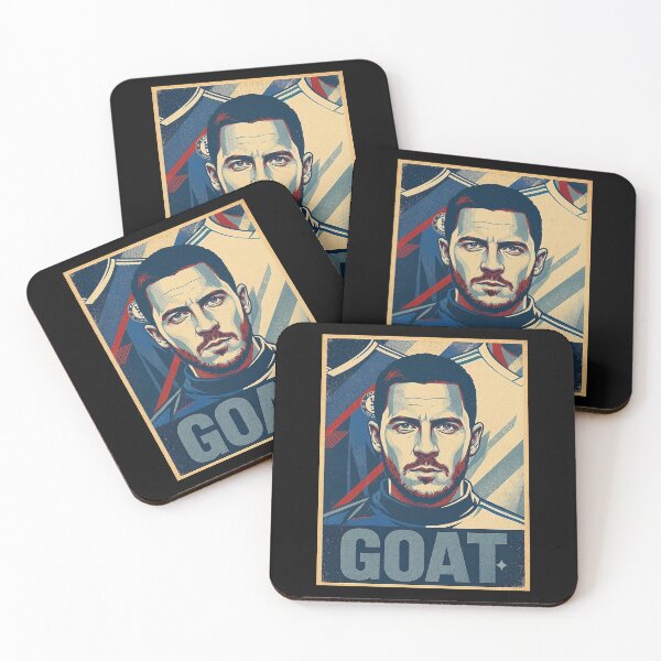 Item preview, Eden Hazard- G.O.A.T Typography designed and sold by eckstromvan.
