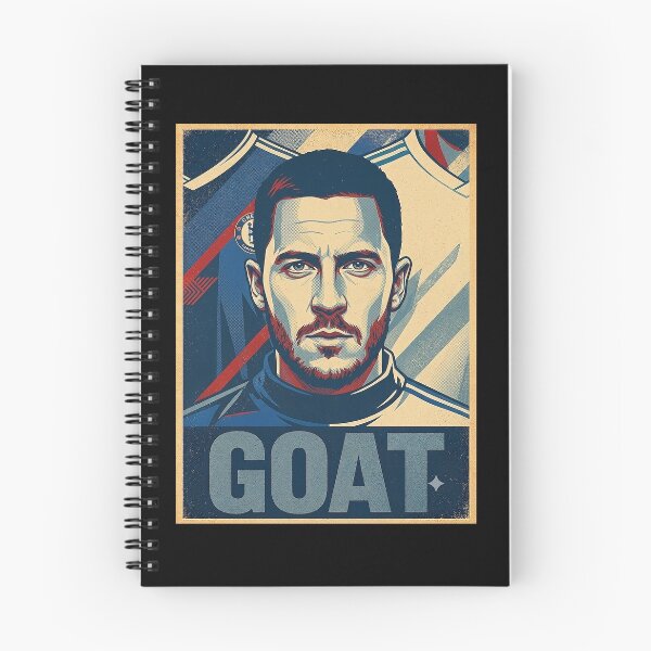 Item preview, Eden Hazard- G.O.A.T Typography designed and sold by eckstromvan.