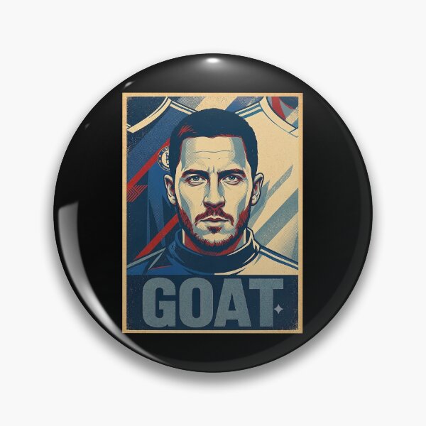 Item preview, Eden Hazard- G.O.A.T Typography designed and sold by eckstromvan.