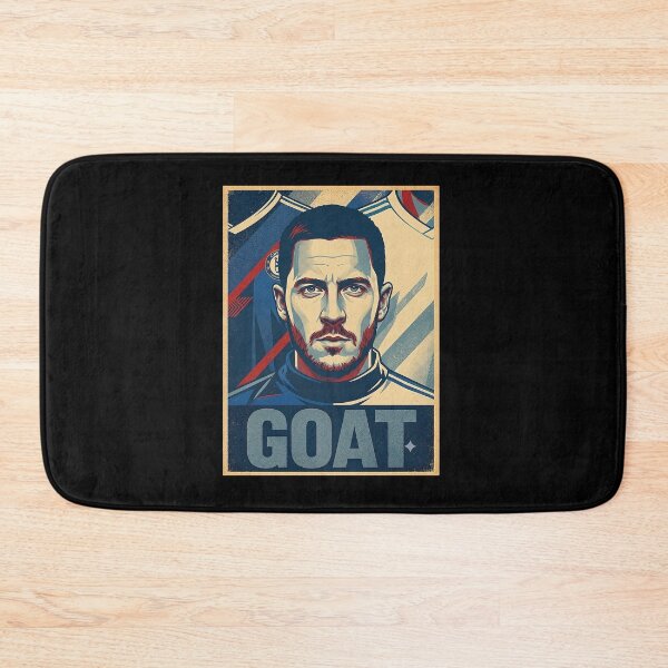 Item preview, Eden Hazard- G.O.A.T Typography designed and sold by eckstromvan.