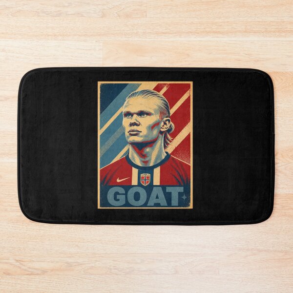 Item preview, Erling Haaland - G.O.A.T Typography Norway designed and sold by eckstromvan.