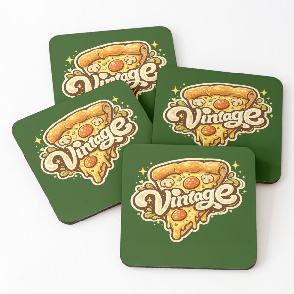 Item preview, Vintage Pizza | Retro Pizza Lover | Classic Food Aesthetic | Funny Pizza Design designed and sold by VasiArtLab.
