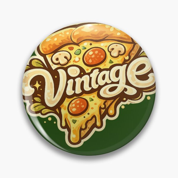 Item preview, Vintage Pizza | Retro Pizza Lover | Classic Food Aesthetic | Funny Pizza Design designed and sold by VasiArtLab.