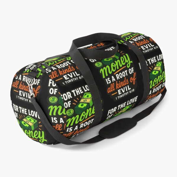 Item preview, 1 Timothy 6:10 For The Love Of Money Is A Root Of All Kinds Of Evil designed and sold by plushism.