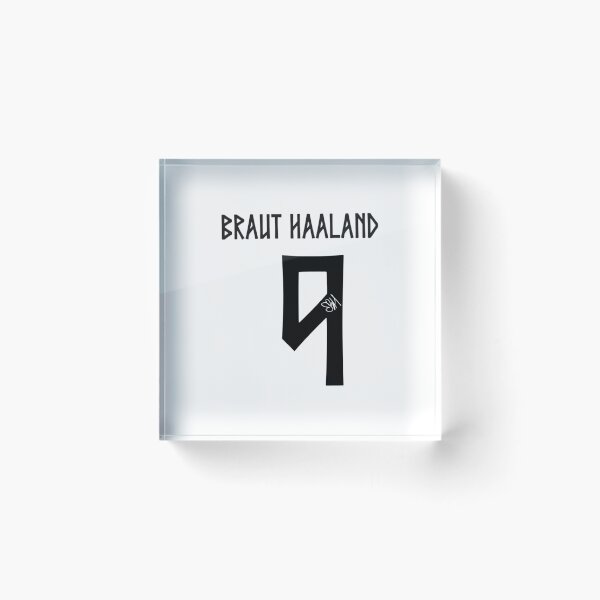 Item preview, Erling Haaland Norway World Cup Signature black designed and sold by eckstromvan.