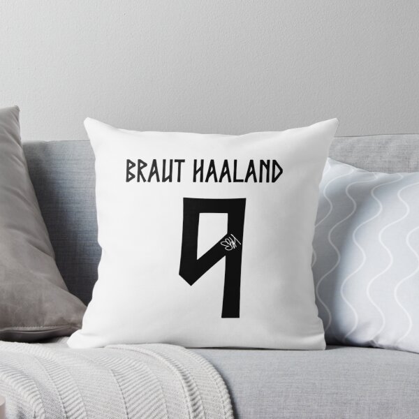 Item preview, Erling Haaland Norway World Cup Signature black designed and sold by eckstromvan.
