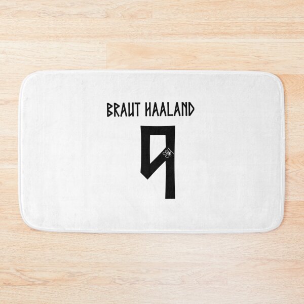 Item preview, Erling Haaland Norway World Cup Signature black designed and sold by eckstromvan.