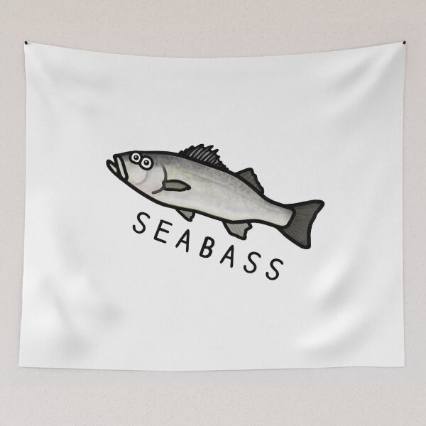 Item preview, Cute SEABASS designed and sold by kanaehonkawa.
