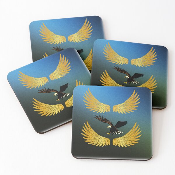Item preview, “Brave and Bold Eagle Under the Protection of the LORD Yeshua Messiah” designed and sold by DownloadArt.
