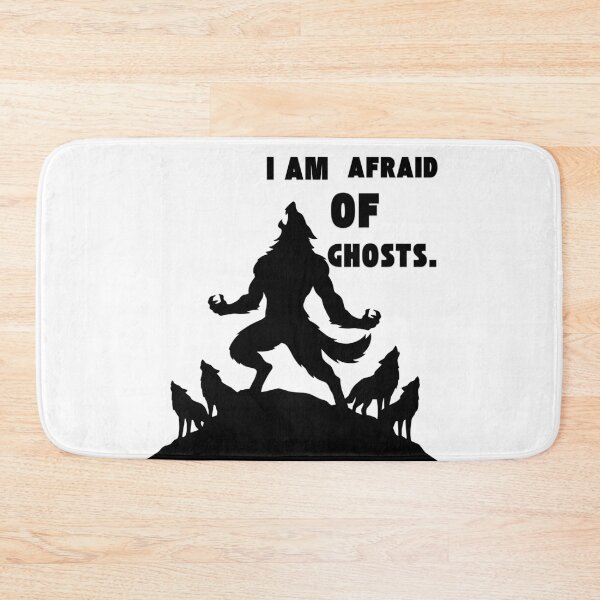 Item preview, I Am Afraid of Ghosts Boo Funny Halloween Ghost T-Shirt Design designed and sold by Wirath Shop.