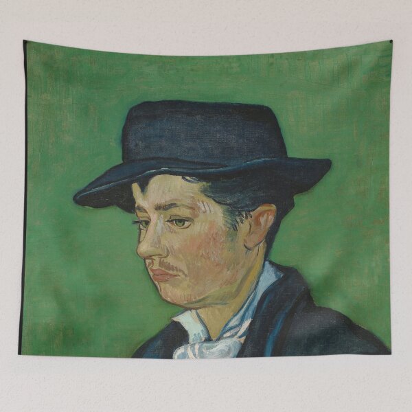 Item preview, Portrait of Armand Roulin by Vincent van Gogh: Post Impressionist Portrait Poster designed and sold by artofuniverse.