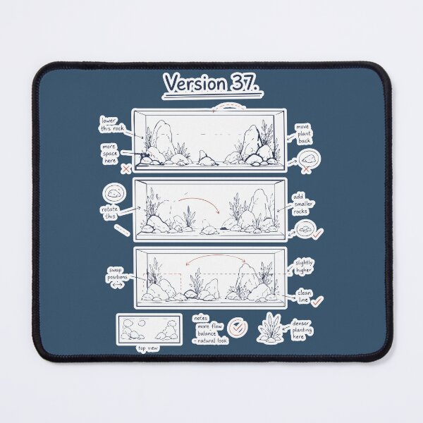Item preview, Funny Aquascape Version 37 Aquarium Layout designed and sold by SimplePoDesign.
