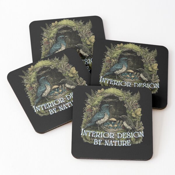 Item preview, Interior Design By Nature - Bowerbird Goblincore Gremlincore Dark Cottagecore Ornithology designed and sold by FoxMolter-Shop.