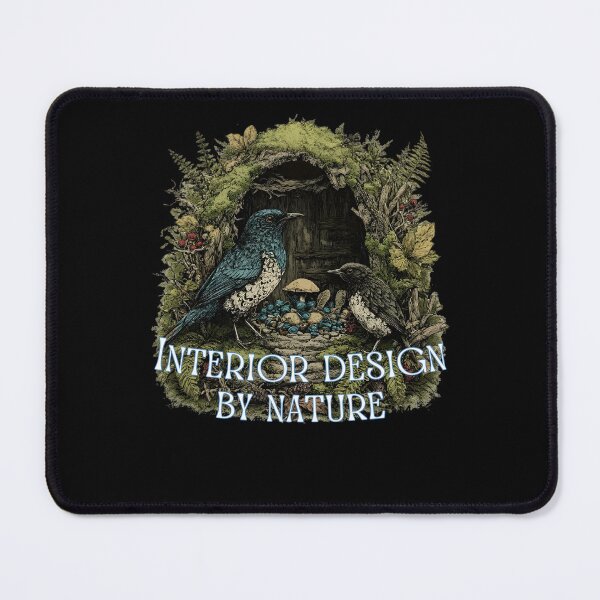 Item preview, Interior Design By Nature - Bowerbird Goblincore Gremlincore Dark Cottagecore Ornithology designed and sold by FoxMolter-Shop.