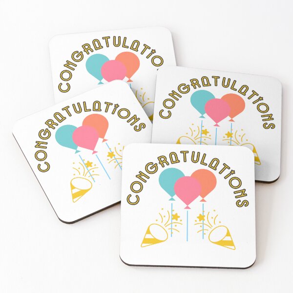 Item preview, Congratulations with Balloons and Party Streamers designed and sold by DownloadArt.
