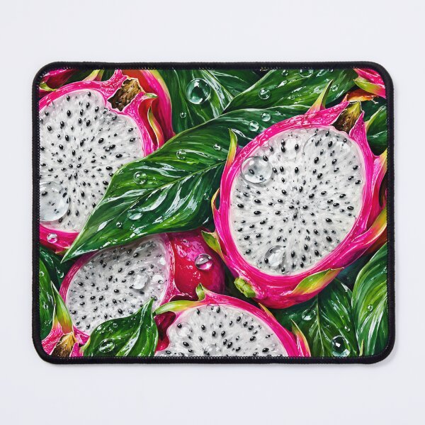 Item preview, Dragon Fruit Pitaya Pattern Tropical Print designed and sold by DjFreeq.