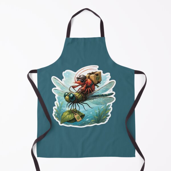 Item preview, Funny Shrimp Express Delivery Aquarium designed and sold by SimplePoDesign.