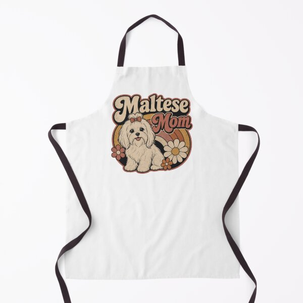Item preview, Maltese Mom Funny Maltese pet dog puppy vintage design for Maltese owners and Maltese lovers designed and sold by LD ART.