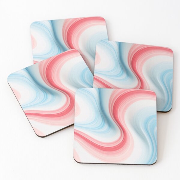 Item preview, Pastel Creamy Liquid Swirl Abstract Marble Art designed and sold by CuteSlothWorld.