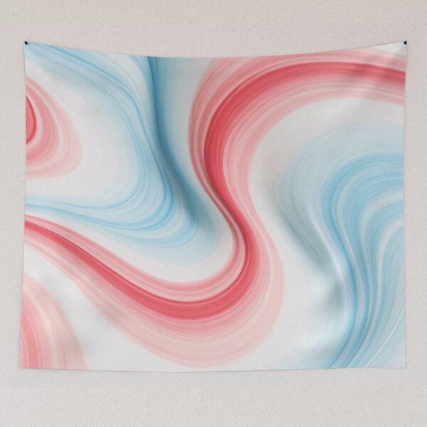 Item preview, Pastel Creamy Liquid Swirl Abstract Marble Art designed and sold by CuteSlothWorld.
