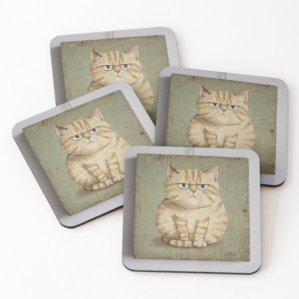 Item preview, Grumpy Cream Tabby Loaf designed and sold by PictorialWhimsy.