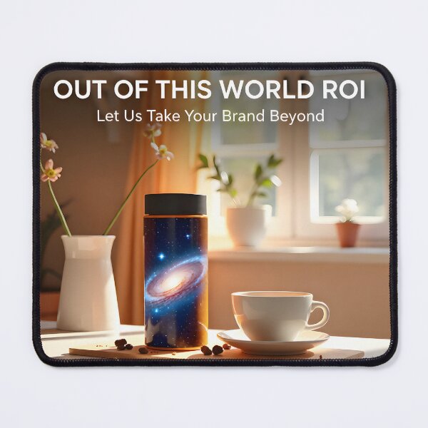 Item preview, Out of This World ROI 3D Lenticular Display: Luxury Cosmic Branding Agency Banner designed and sold by Creative-RE.