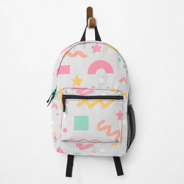 Item preview, Pastel Memphis Pattern – Cute Geometric Shapes Design designed and sold by SoftSproutstu.