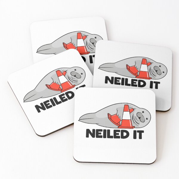 Item preview, Neiled it Neil the seal designed and sold by CoquetteGoose.