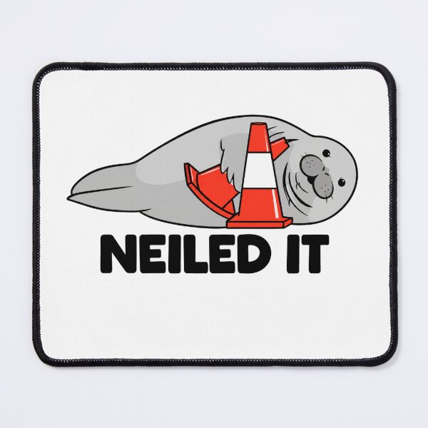 Item preview, Neiled it Neil the seal designed and sold by CoquetteGoose.