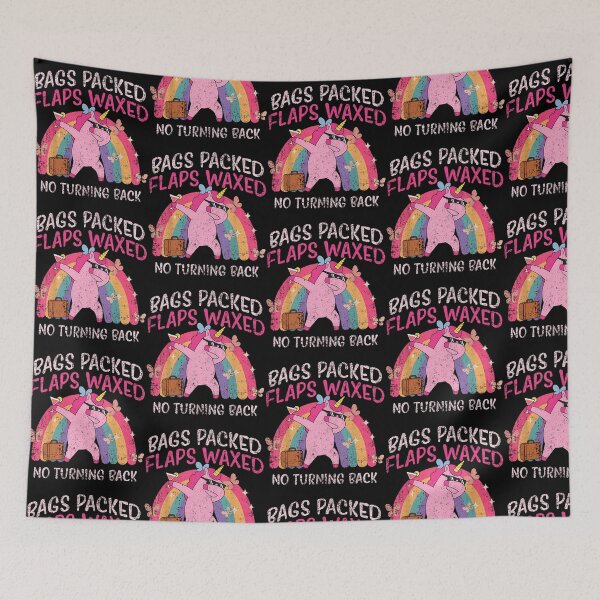 Item preview, Bags Packed Unicorn Funny Inappropriate Vacation Women designed and sold by alinejosin.
