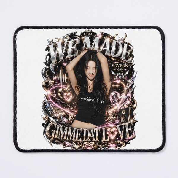 Item preview, Dark GIDLE We Made Soyeon Magnetic Glow Charisma Drawing designed and sold by Valereekmerch.