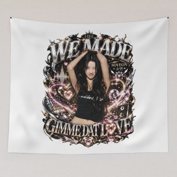 Item preview, Dark GIDLE We Made Soyeon Magnetic Glow Charisma Drawing designed and sold by Valereekmerch.
