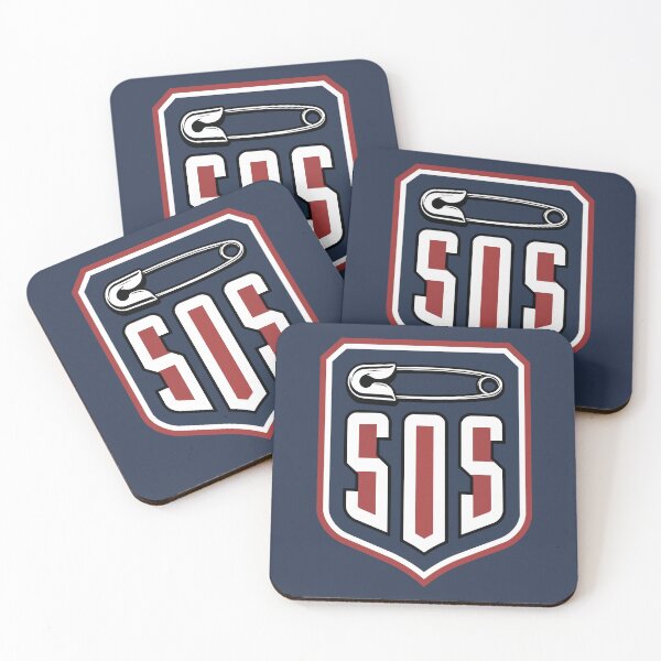 Item preview, Early Childhood Development Varsity Naptime SOS Safety Pin Badge designed and sold by Wintorque.