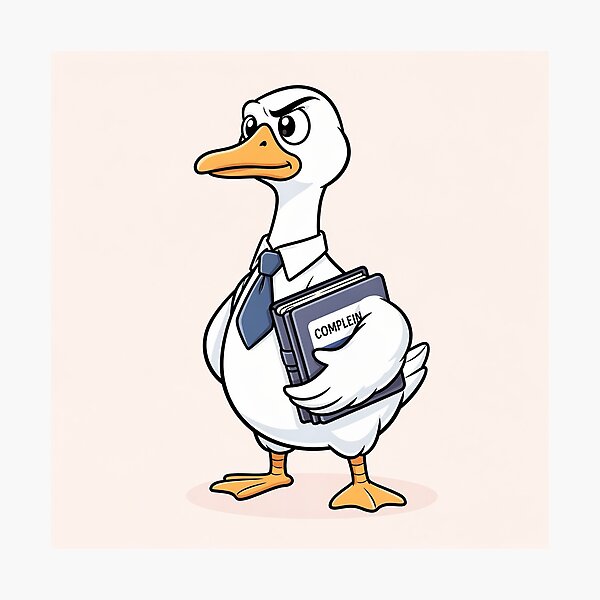 Item preview, Certified Goose Compliance Officer designed and sold by PictorialWhimsy.