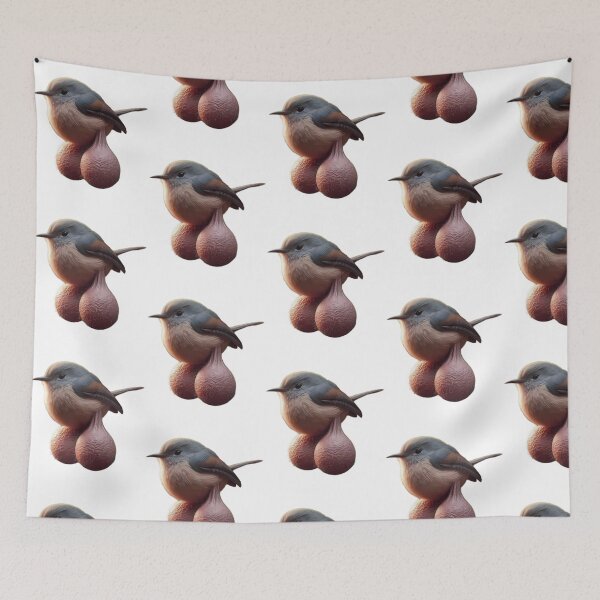 Item preview, Bird With Balls Meme designed and sold by alinejosin.