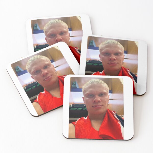Item preview, Erling Haaland Well Well Well Selfie Soical Post designed and sold by DonetTrent.