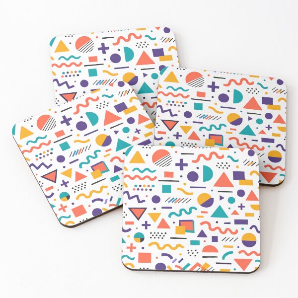 Item preview, Retro Memphis Design Pattern – Bold 80s Geometric Art designed and sold by SoftSproutstu.