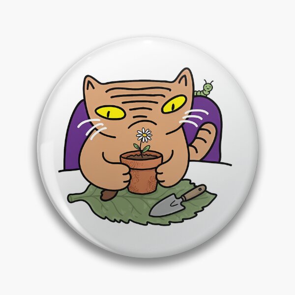Item preview, Garden Cat designed and sold by Moodymews.