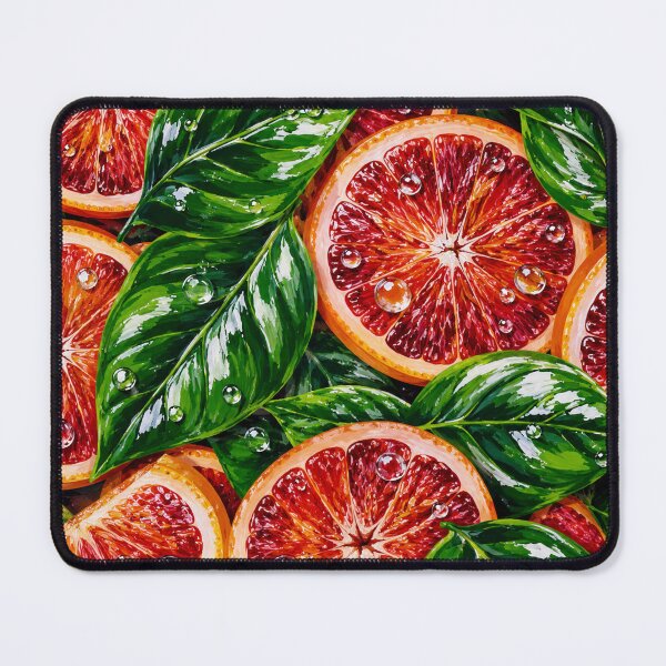 Item preview, Blood Orange Citrus Fruit Pattern Print designed and sold by DjFreeq.