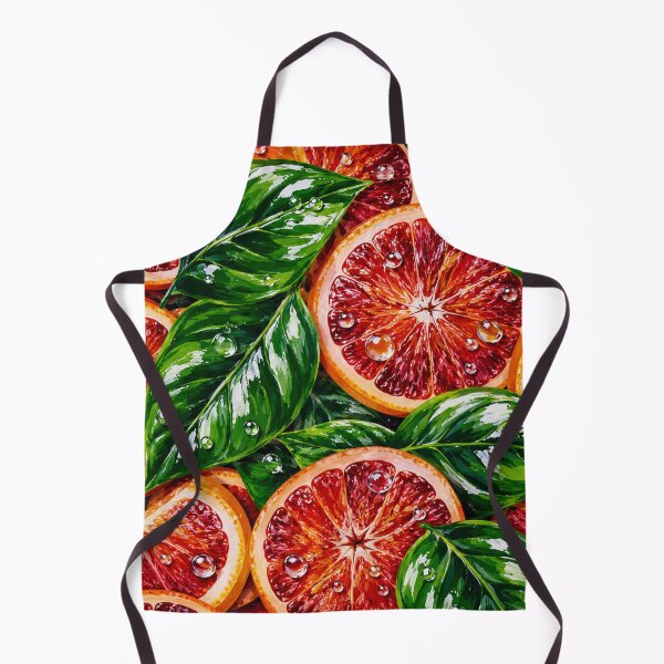 Item preview, Blood Orange Citrus Fruit Pattern Print designed and sold by DjFreeq.