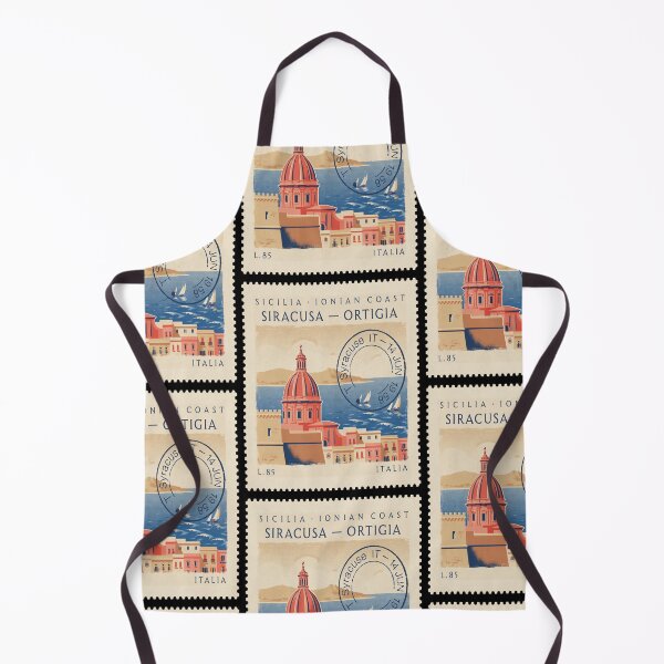 Item preview, Syracuse Ortigia Sicily Postage Stamp Travel Sticker designed and sold by stickercuffs.